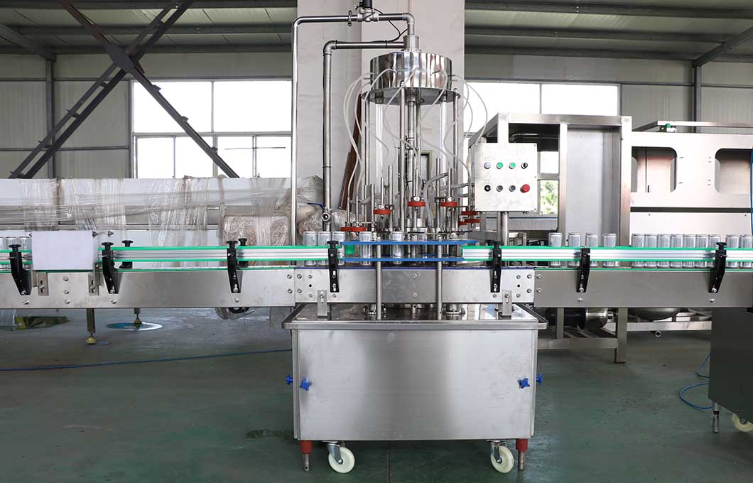 Aluminum Cans Water Filling Production Line 