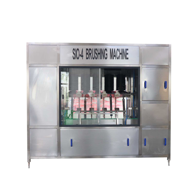 automatic 5gallon inside outside brushing 2in1 machine 