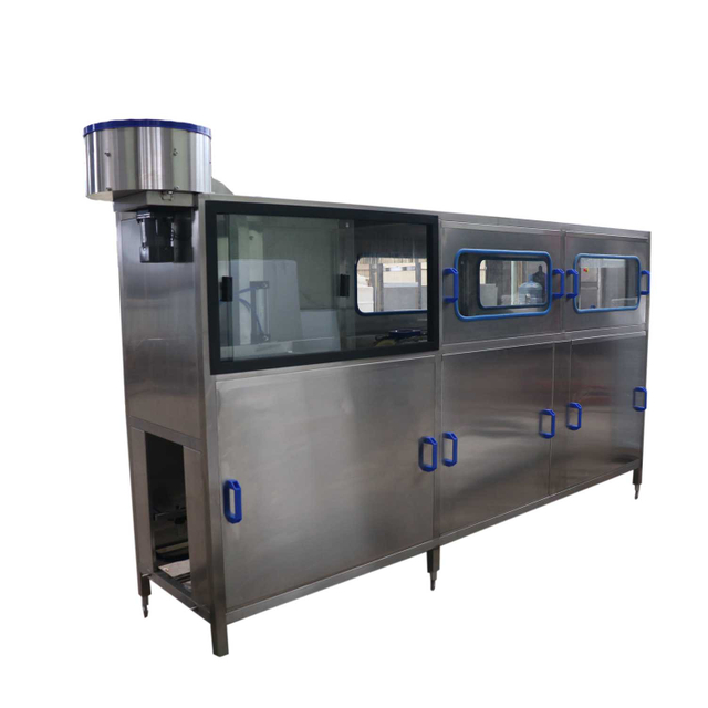 automatic 150BPH 18.9L bottle drinking mineral water filling equipment 