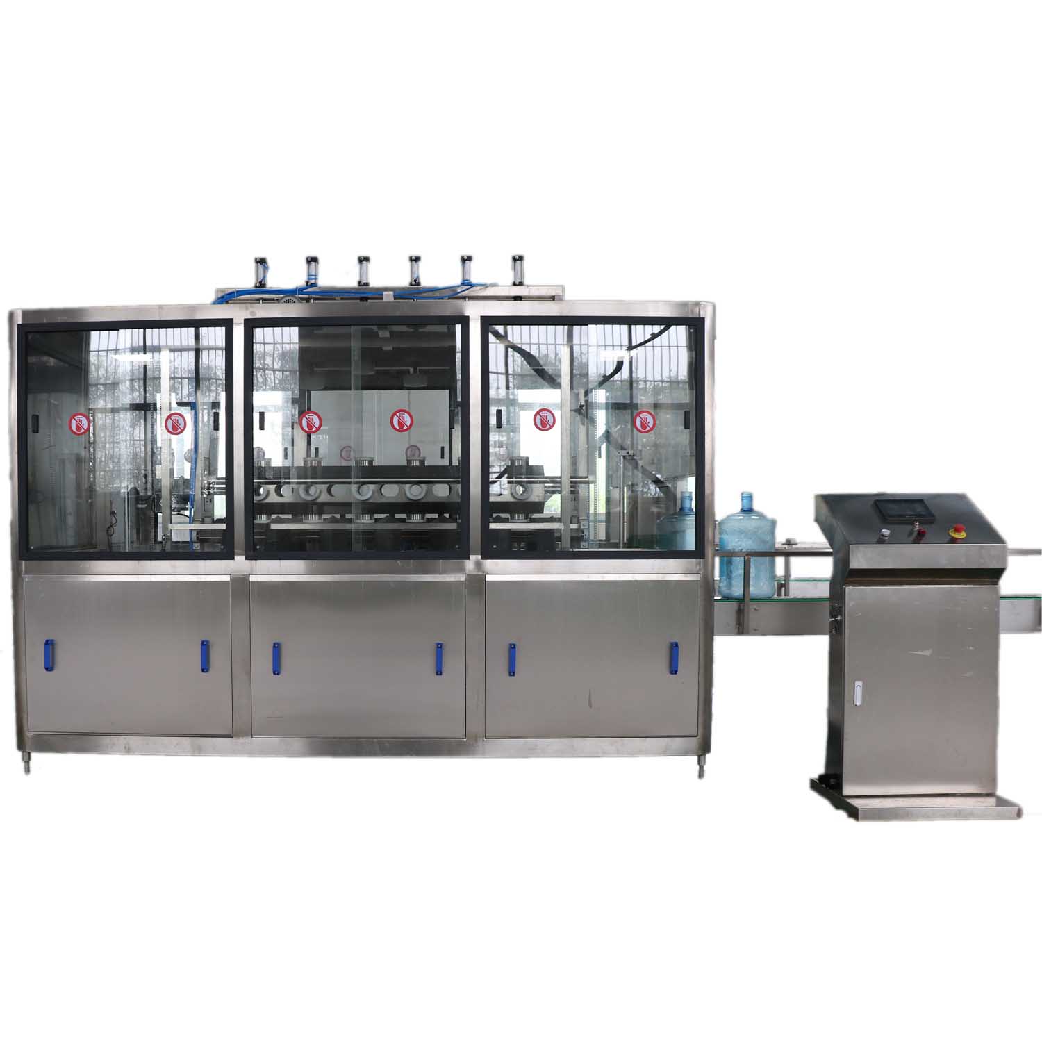Automatic 600bph 5gallon water production line 